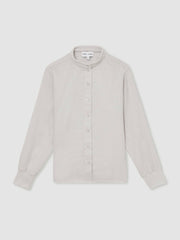| Les 100 Ciels Linen Shirt Soft Grey | Women