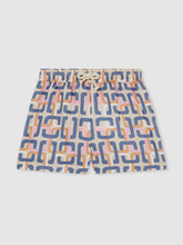 13-14 yrs Geometric Chain Print Shorts Multi | Children & Baby
