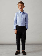 9-13 yrs Slim-Fit Cotton Shirt Soft Blue | Children & Baby