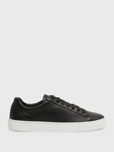 Leather Low-Top Trainers Black | Men