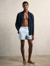Drawstring Swim Shorts Soft Blue | Men
