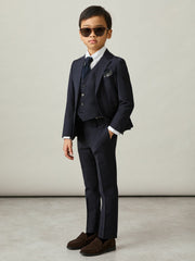 13-14 yrs Modern Fit Waistcoat Navy | Children & Baby