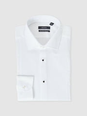 Regular Fit Cotton Dinner Shirt White | Men