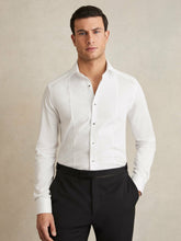 Slim Fit Cotton Dinner Shirt White | Men