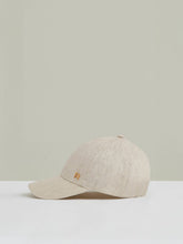Linen Logo Baseball Cap Neutral | Women