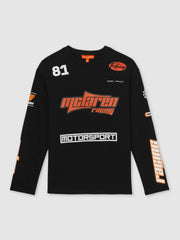 McLaren F1 Team Cotton Logo T-Shirt Unisex Fit Black | Men