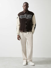 McLaren F1 Team Bomber Jacket Brown/Ivory/White | Men