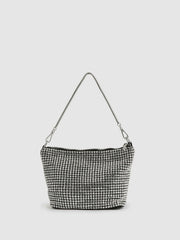 Crystal Bracelet Pouch Bag Silver | Women