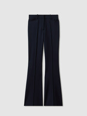 Flared Suit Trousers Navy | Women