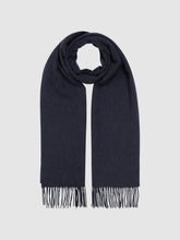 Wool and Cashmere Scarf Navy | Men