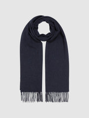 Wool and Cashmere Scarf Navy | Men