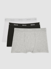 Three Pack Cotton Boxers Multi | Men