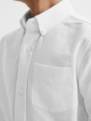 9-14 yrs Button Down Oxford Shirt White | Children & Baby
