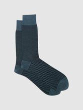 Striped Socks Airforce Blue/ Navy | Men