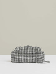 Embellished Clutch Bag Silver | Women
