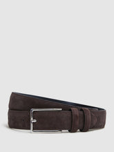 Suede Belt Chocolate | Men