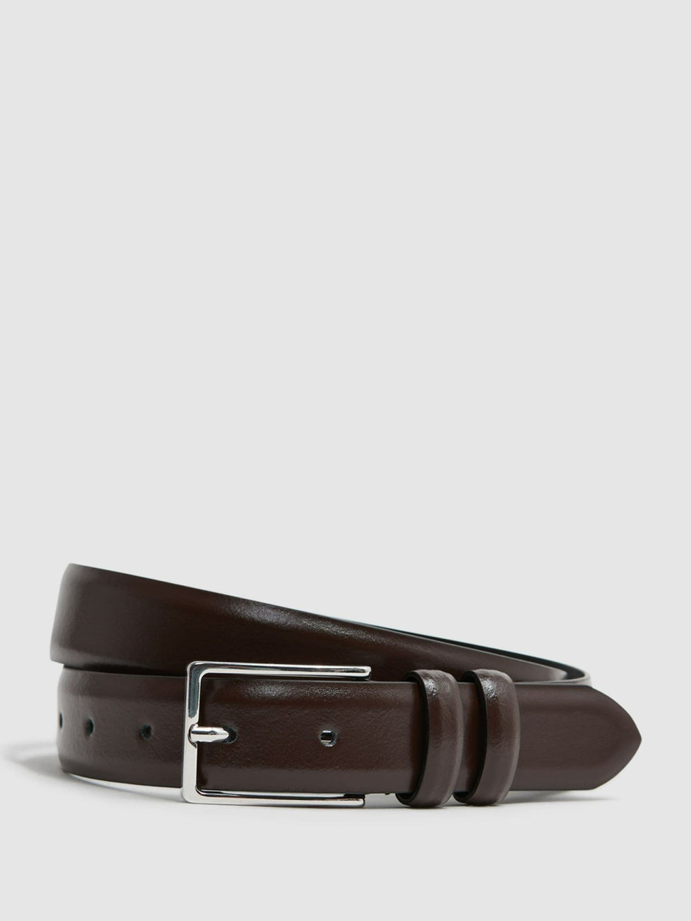 Smooth Leather Belt Chocolate | Men