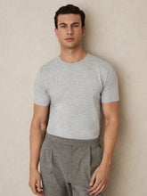 Cotton Crew Neck T-Shirt | Men
