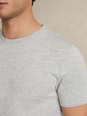 Cotton Crew Neck T-Shirt | Men