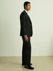Modern Fit Tuxedo Trousers Black | Men