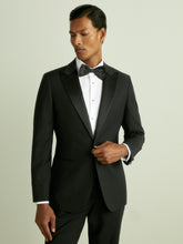 Regular Fit Single Breasted Tuxedo Jacket Black | Men
