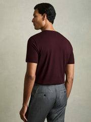 Cotton Crew Neck T-Shirt | Men
