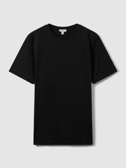 Cotton Crew Neck T-Shirt | Men
