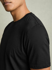 Cotton Crew Neck T-Shirt | Men