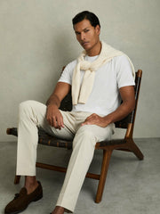 Cotton Crew Neck T-Shirt | Men
