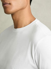 Cotton Crew Neck T-Shirt | Men