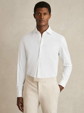 Regular Fit Button-Through Travel Shirt White | Men