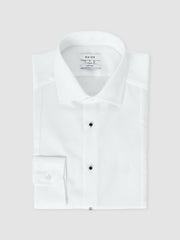 Slim Fit Cotton Marcella Tuxedo Shirt White | Men