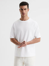 Oversized Garment Dye T-Shirt White | Men