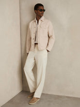 Cotton Worker Jacket Stone | Men