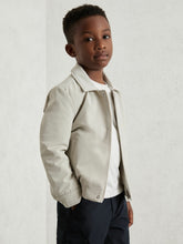 Zip-Through Harrington Jacket Stone | Children & Baby