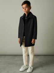 3-9 yrs Gabardine Coat with Removable Gilet Navy | Children & Baby