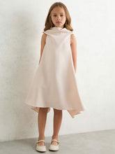 3-9 yrs High-Neck Drape Back Dress Pink | Children & Baby