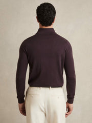 Merino Wool Half-Zip Jumper | Men