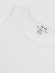 3-9 yrs Cotton Stretch Ribbed Vest 3 Pack White | Children & Baby