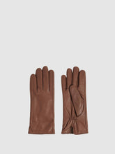 Leather Gloves Tan | Women