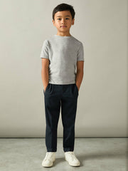 3-9 yrs Crew Neck T-Shirt Grey | Children & Baby