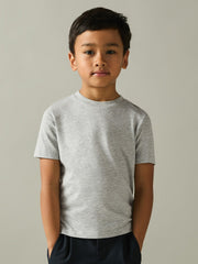 3-9 yrs Crew Neck T-Shirt Grey | Children & Baby