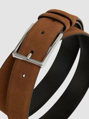 Suede Belt Light Tan | Men