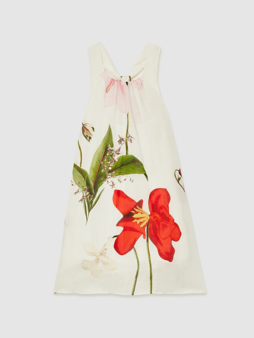 13-14 yrs | NYBG Floral Maxi Dress With Linen Ivory | Children & Baby