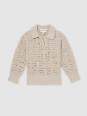 9-13 yrs | 100 Ciels Bouclé Jumper Neutral | Children & Baby