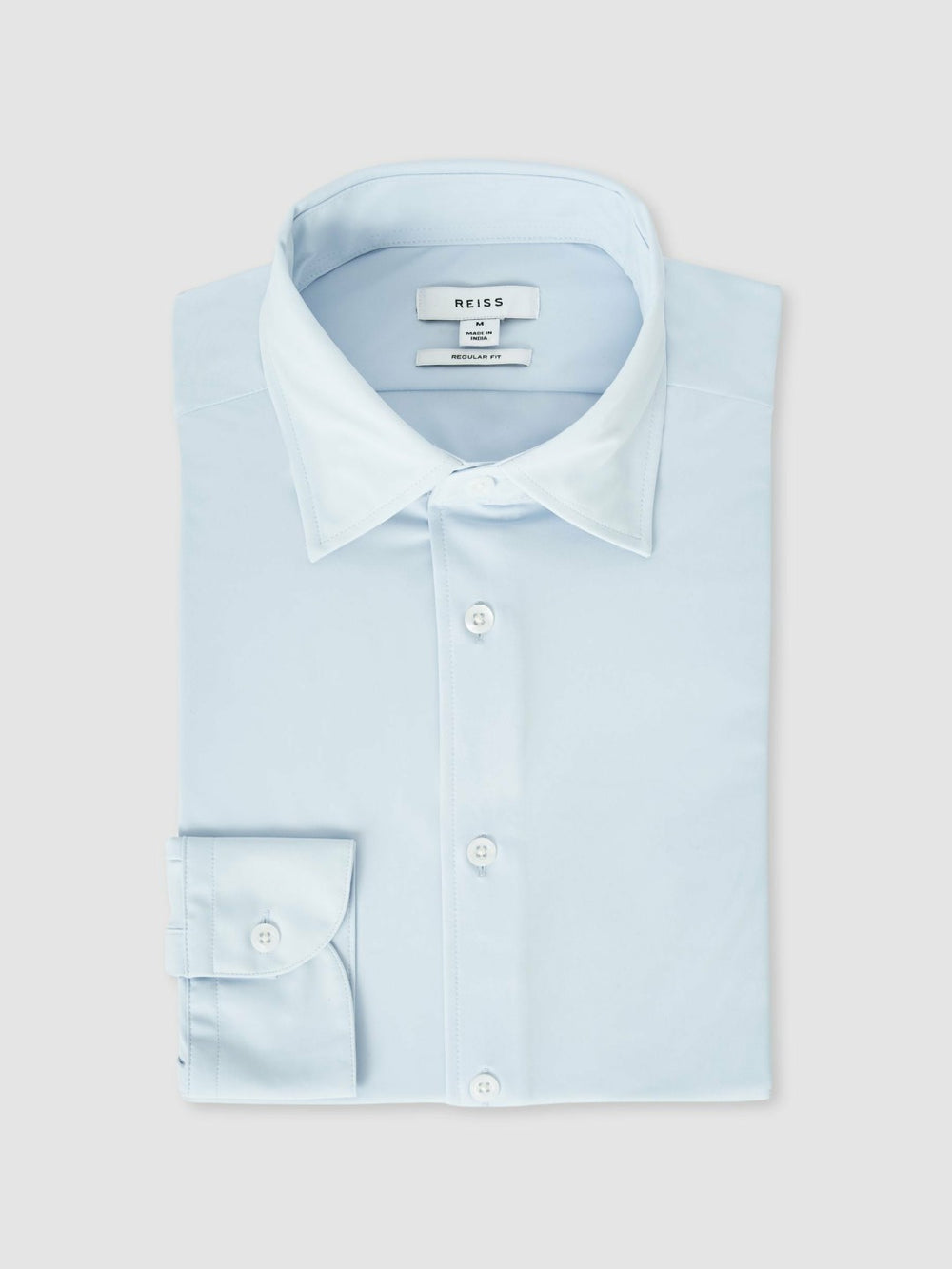 Long-Sleeve Travel Shirt Soft Blue | Men