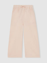 Cotton-Linen Drawstring Trousers Pink | Children & Baby