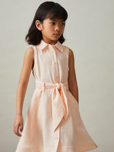 9-13 yrs Tie-Waist Collared Dress Pink | Children & Baby