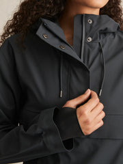 Rains Hardshell Short Jacket Navy | Women