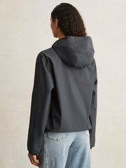Rains Hardshell Short Jacket Navy | Women